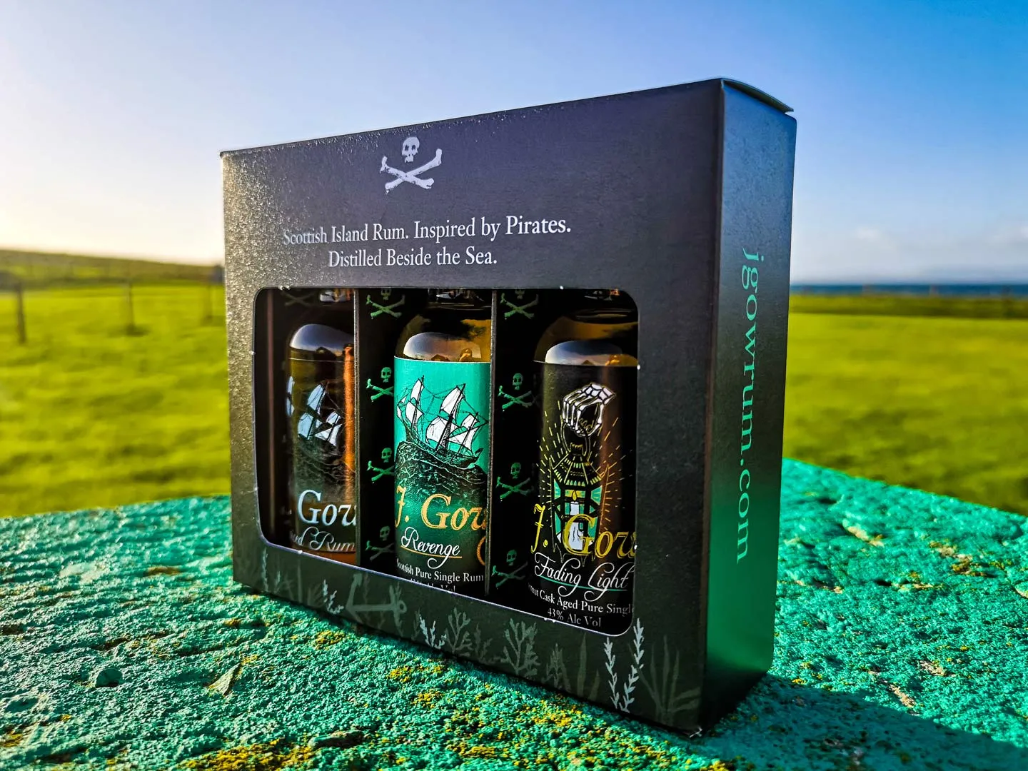 J. Gow Rum Taster Gift Set