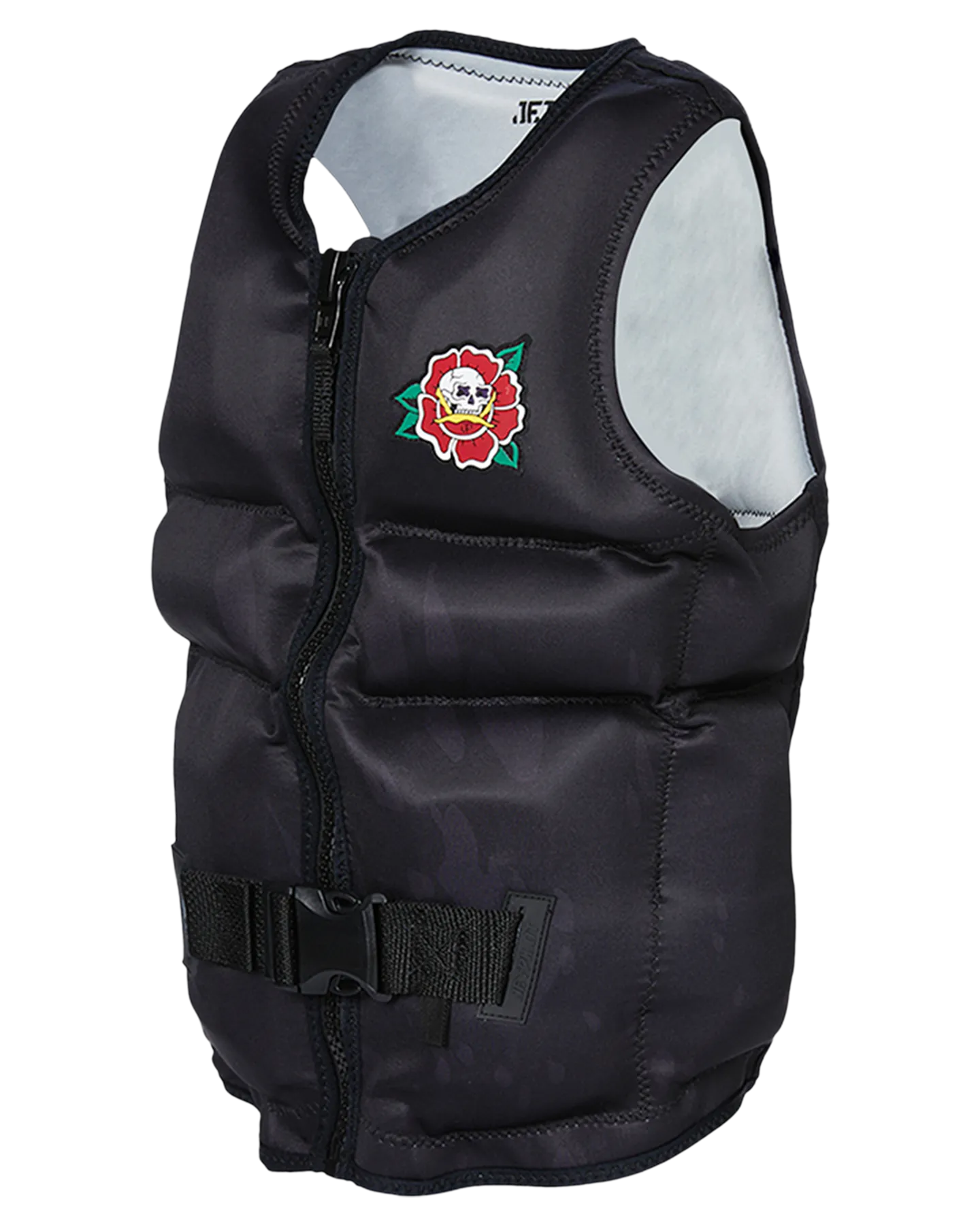 Jetpilot X1 Boys Youth Neo Vest Sub - Black - 2023