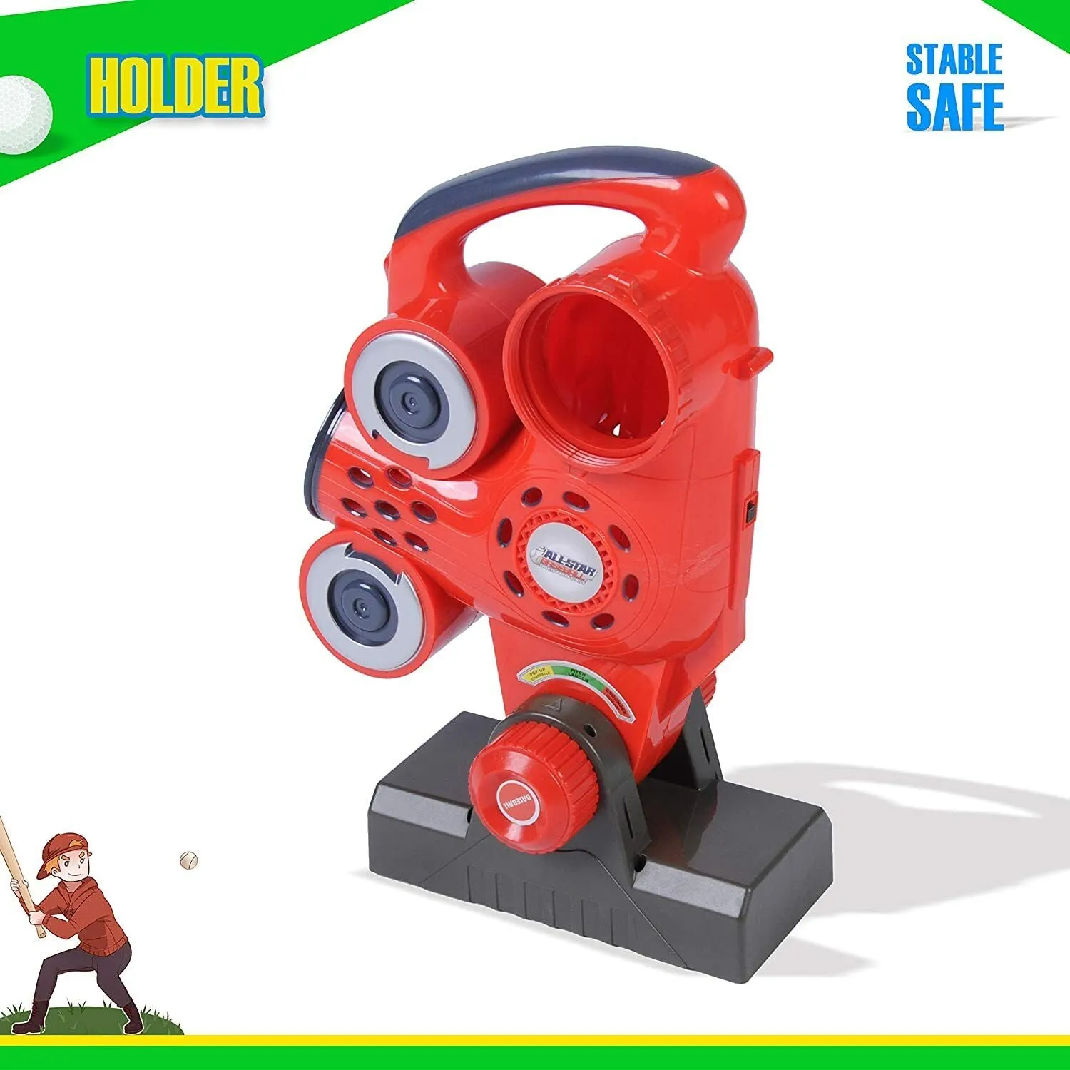 Kids Training Automatic Launcher Baseball Bat Toys