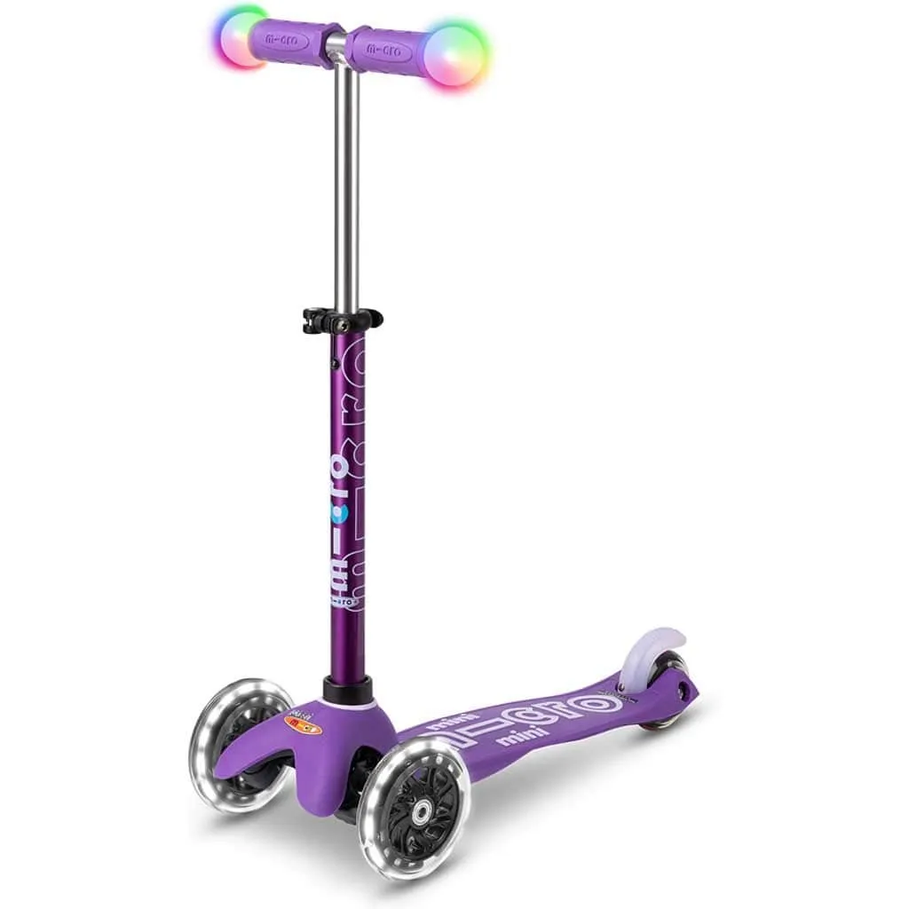 Micro Mini Deluxe Magic Scooter with LED Wheels & Handlebars