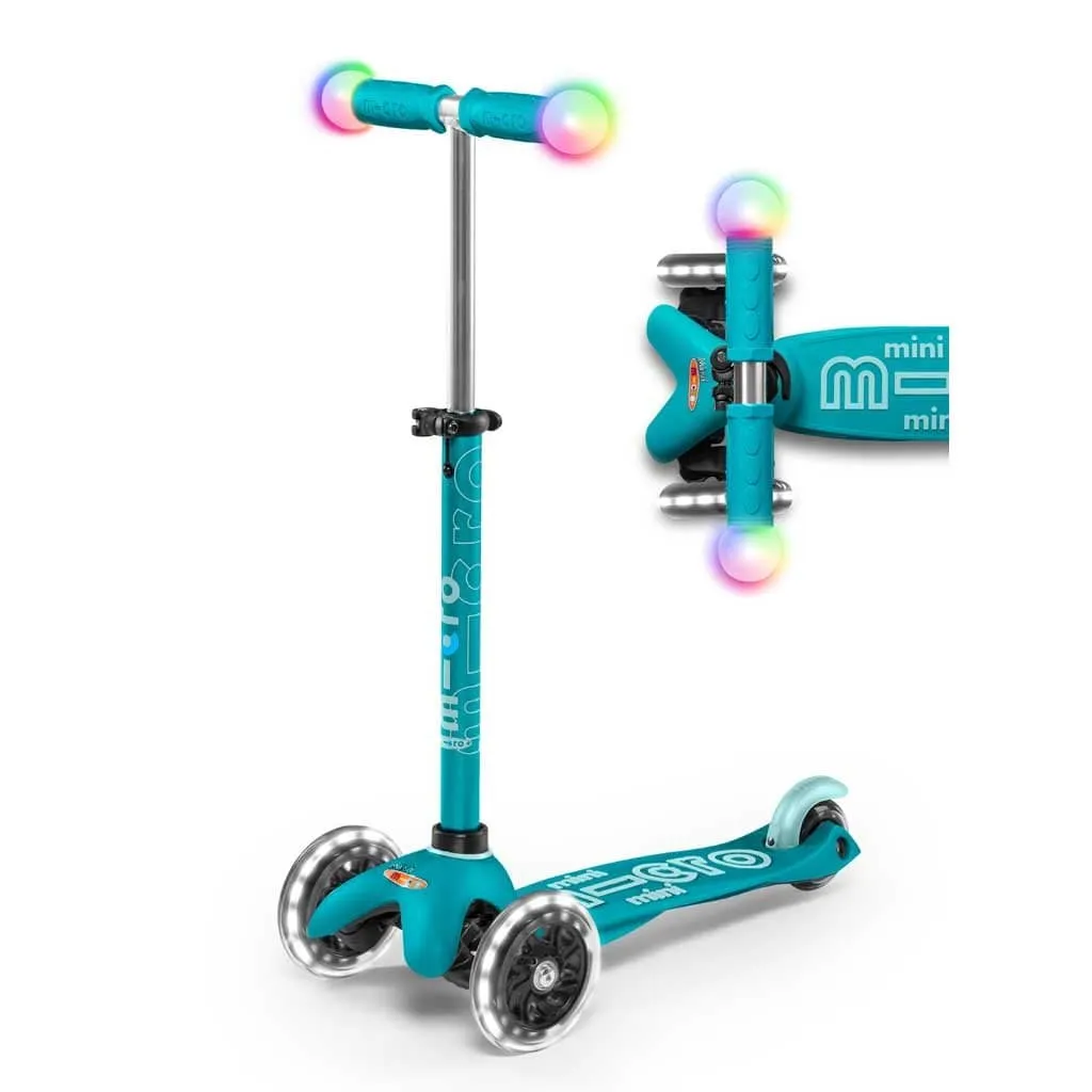 Micro Mini Deluxe Magic Scooter with LED Wheels & Handlebars