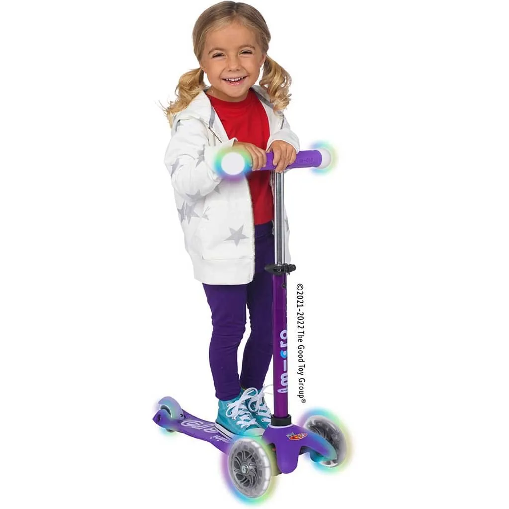 Micro Mini Deluxe Magic Scooter with LED Wheels & Handlebars