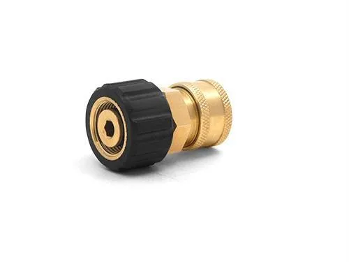 MTM  HYDRO | 3/8" QC Brass Coupler x M22 F 15mm Twist Coupler