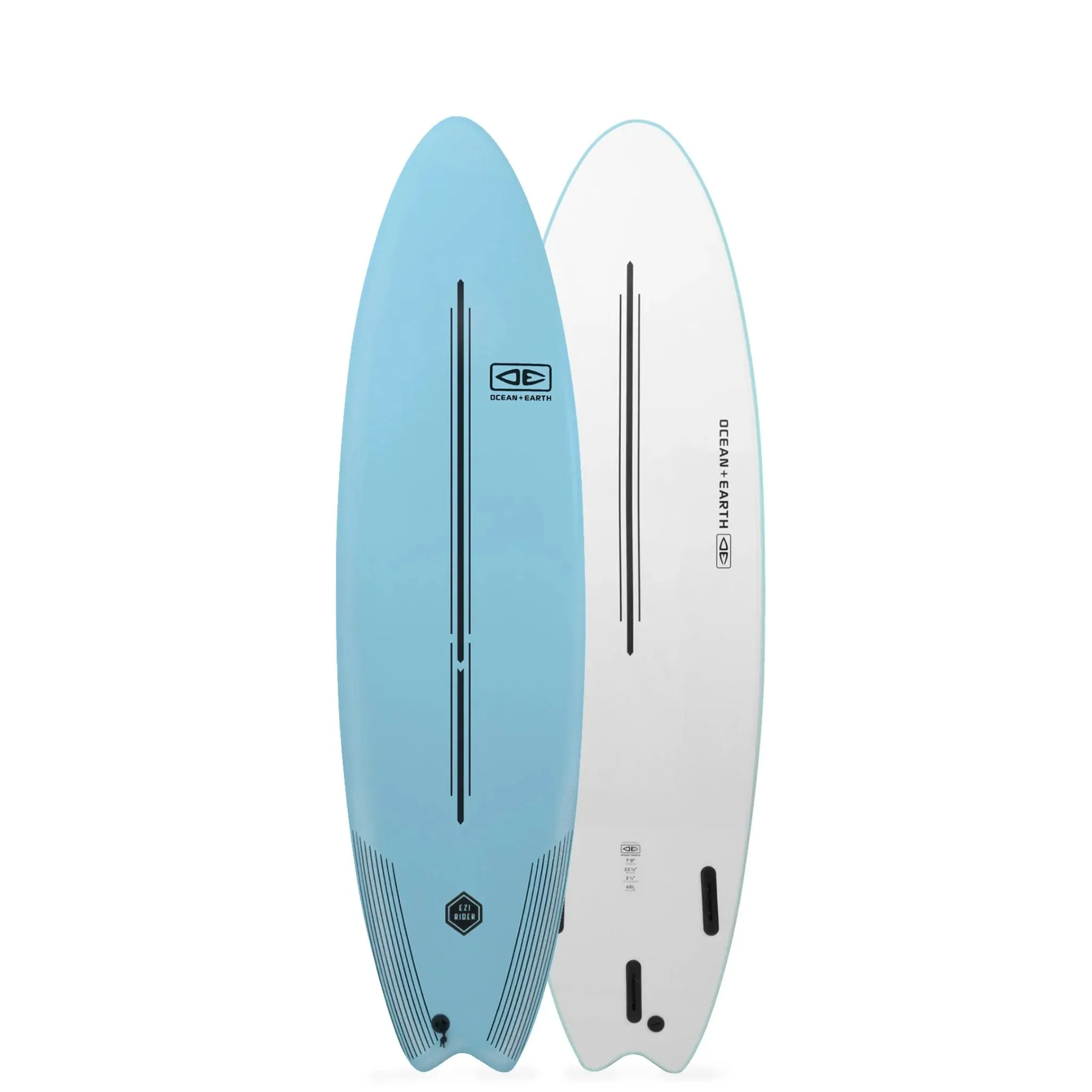 O&E Ezi Rider Soft Board 7'