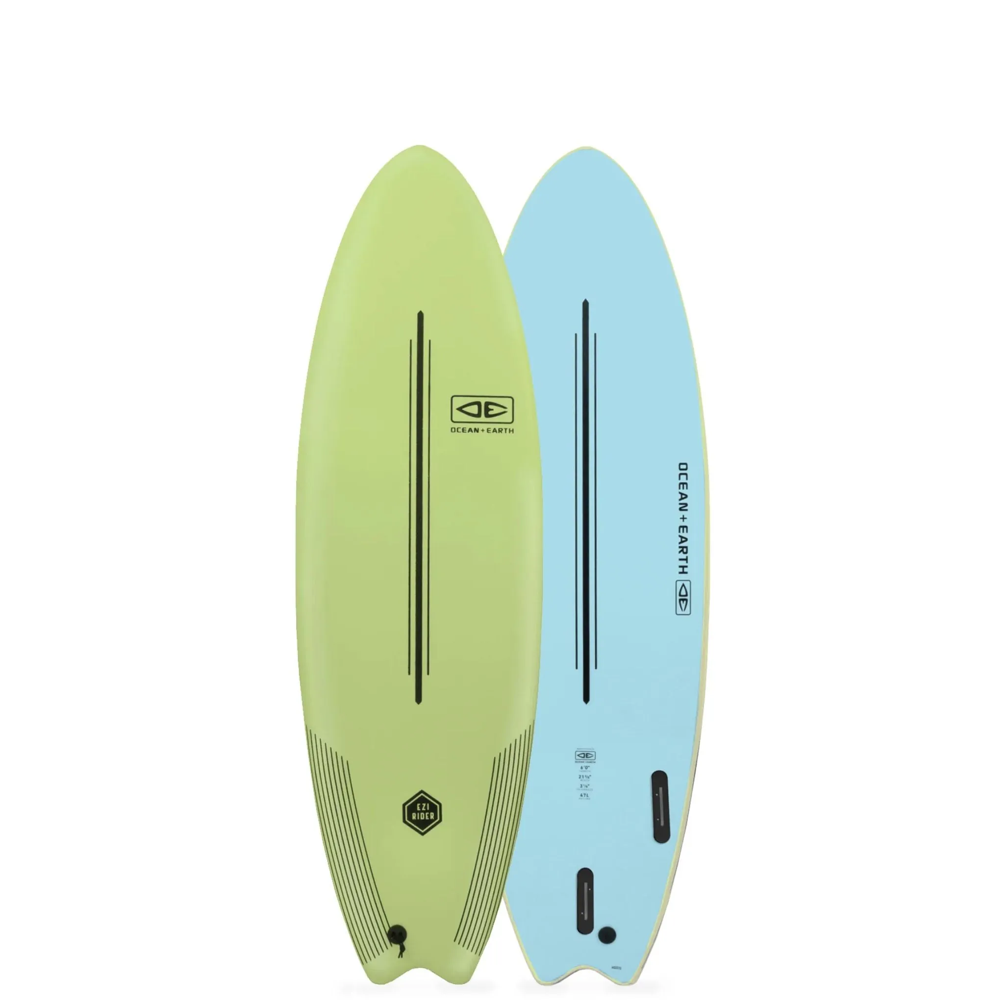 O&E Ezi-Rider Softboard 6'