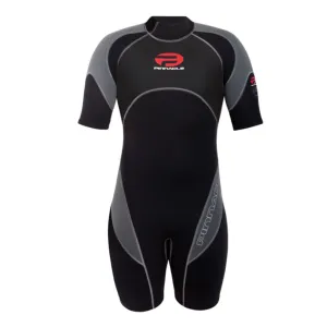 Open Box Pinnacle 3mm Mens Spirit Shorty Scuba Dive Wetsuit - Medium