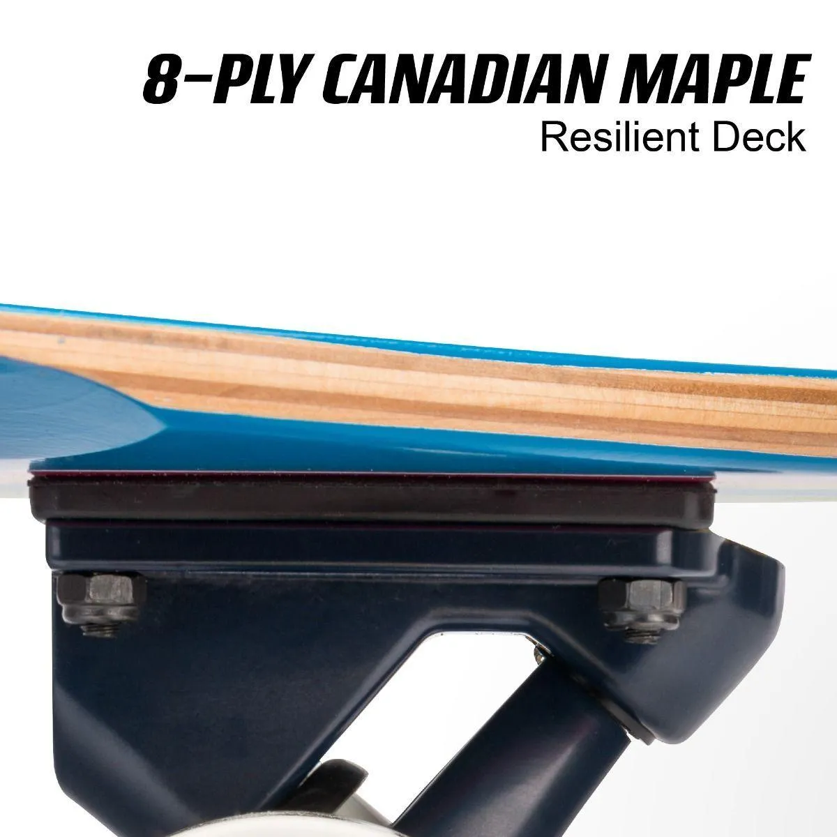 Osprey 40" Pintail Longboard Complete Skateboard - Seventy Two