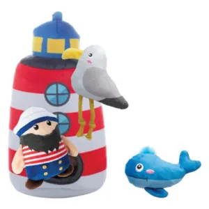 Pet Shop by Fringe Studio Ships Ahoy Hide & Seek Burrow Dog Toy