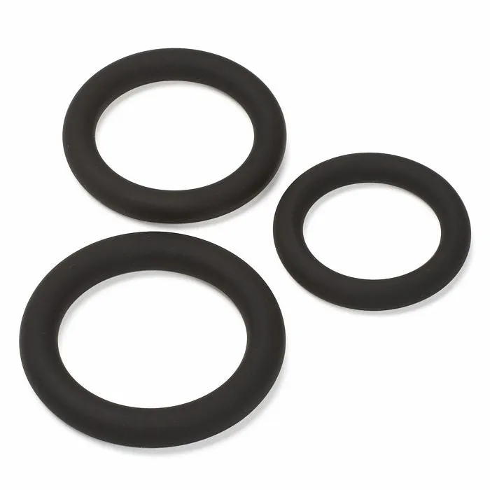 High-Quality Pro Sensual Silicone Dong with Three Comfort-fit C Rings