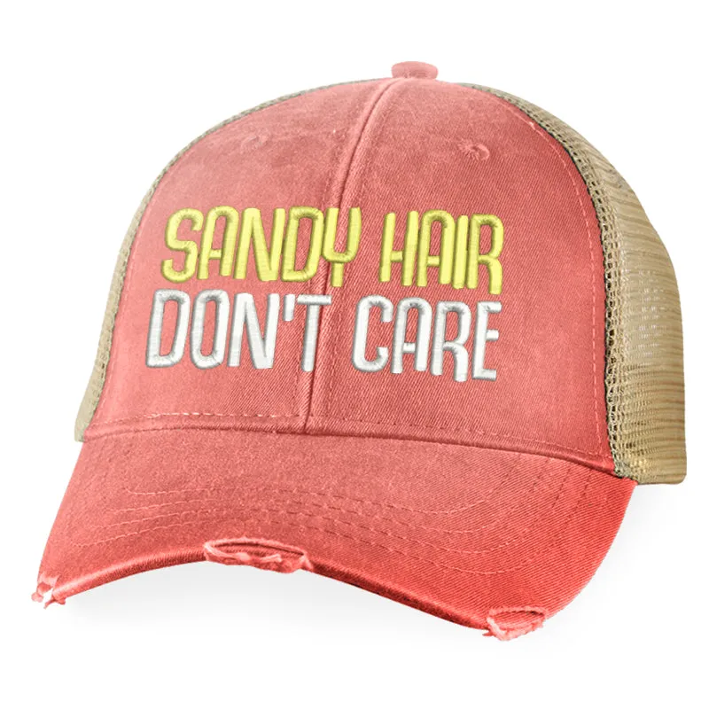 Sandy Hair Don't Care Hat