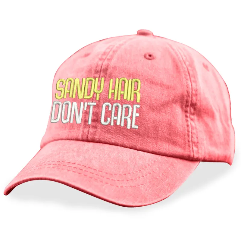 Sandy Hair Don't Care Hat