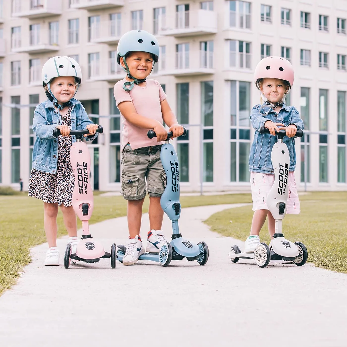 Scoot and Ride 2 in 1 Balance Bike / Scooter - Highwaykick 1 in Steel