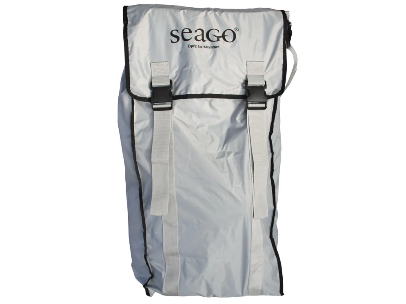 Seago Vancouver 2 Man Inflatable Kayak - Light/Mid Grey - In Stock