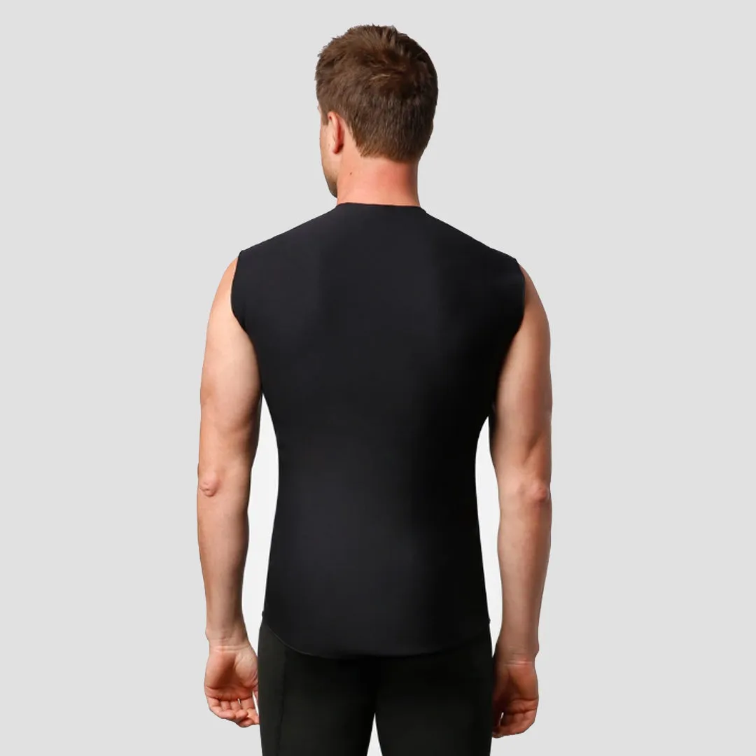 Sleeveless Pullover Vest with front zip (Unisex)