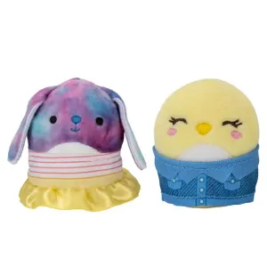 Squishmallows Squishville Mini Plush Fashion Pack 2 Pack Chuck & Ryder