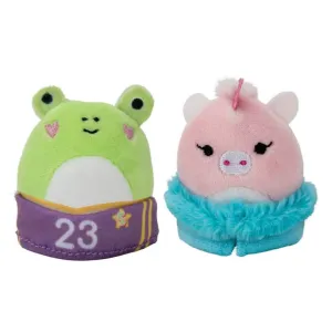 Squishmallows Squishville Mini Plush Fashion Pack 2 Pack Elizabeth & Philippe