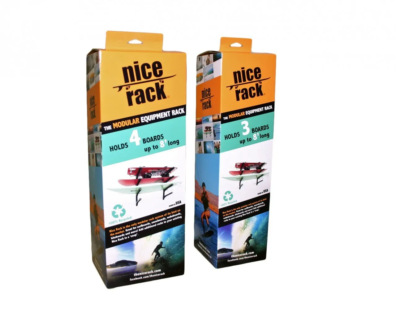 Surfboard Wall Rack - Nice Rack Single / Triple / Quad