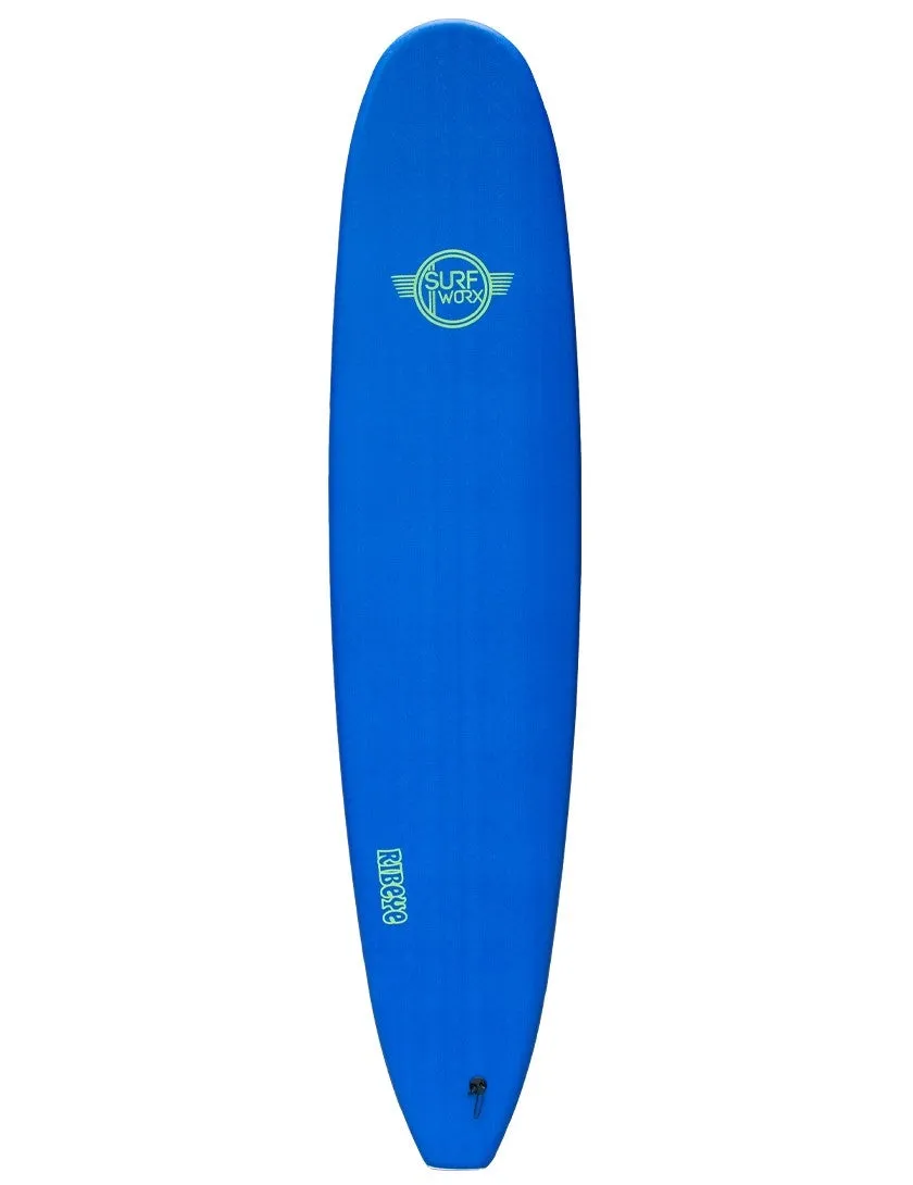 Surfworx Ribeye Longboard 9ft 0 Soft Surfboard - Navy