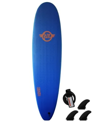 Surfworx Ribeye Mini Mal soft surfboard 7ft 0 - Navy