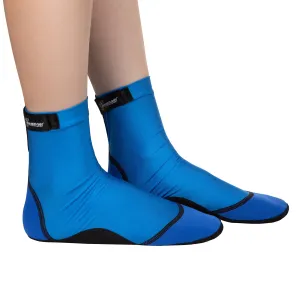 Tall SeaSnug Beach Socks - Blue