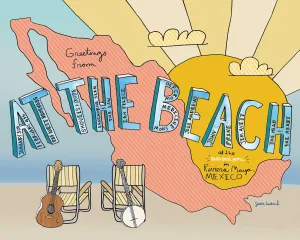 The Avett Brothers Beach Poster - 2018